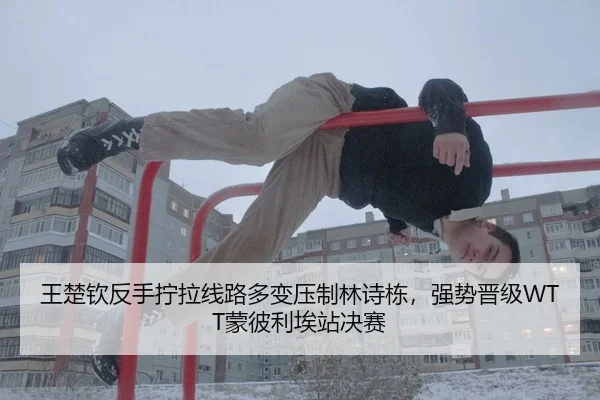 王楚钦反手拧拉线路多变压制林诗栋，强势晋级WTT蒙彼利埃站决赛 | leyu